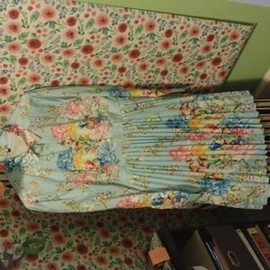 Custom design, Large, Light Blue/Floral